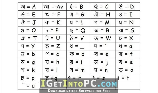 install bangla font